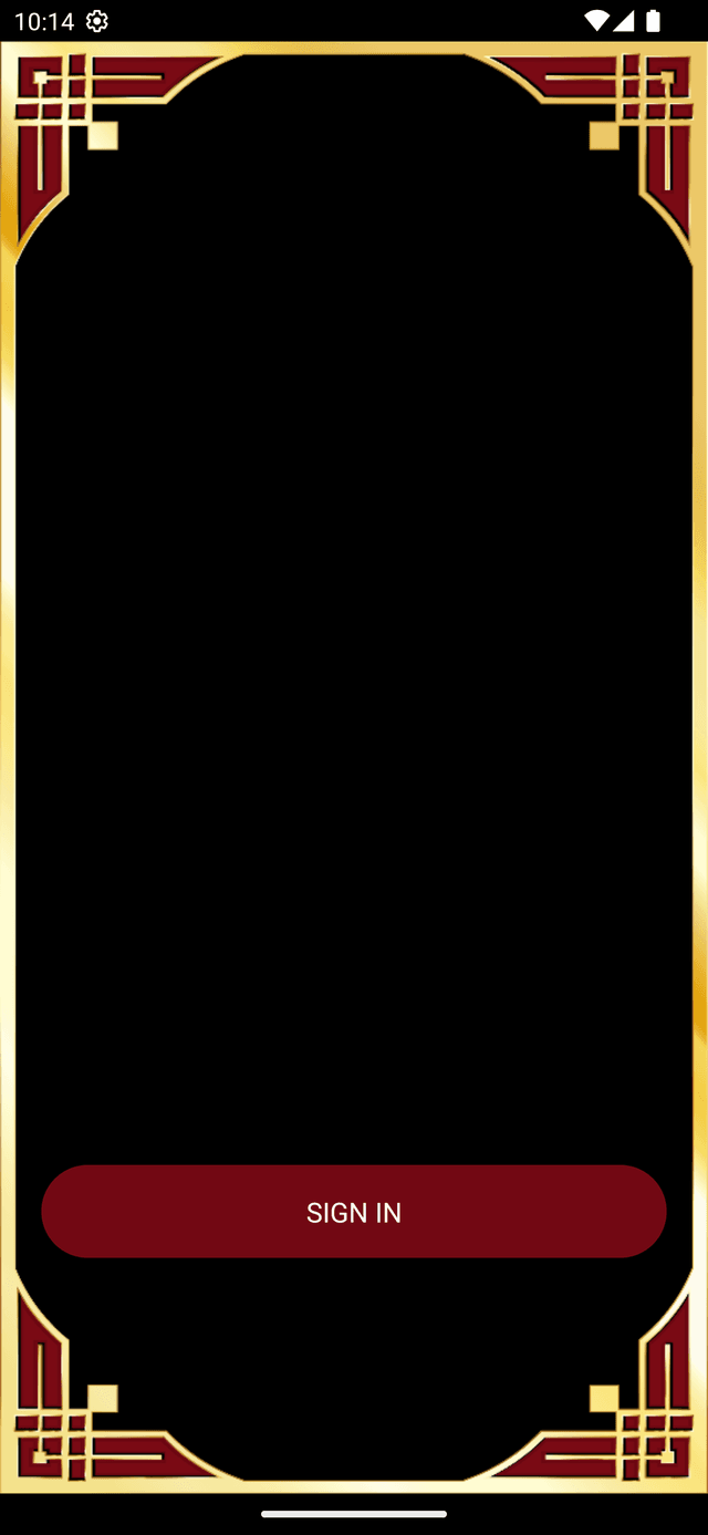 2024 app login screen